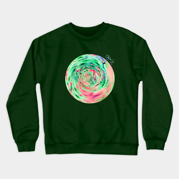 Confetti Zen Blossom Crewneck Sweatshirt by Owen St Merch